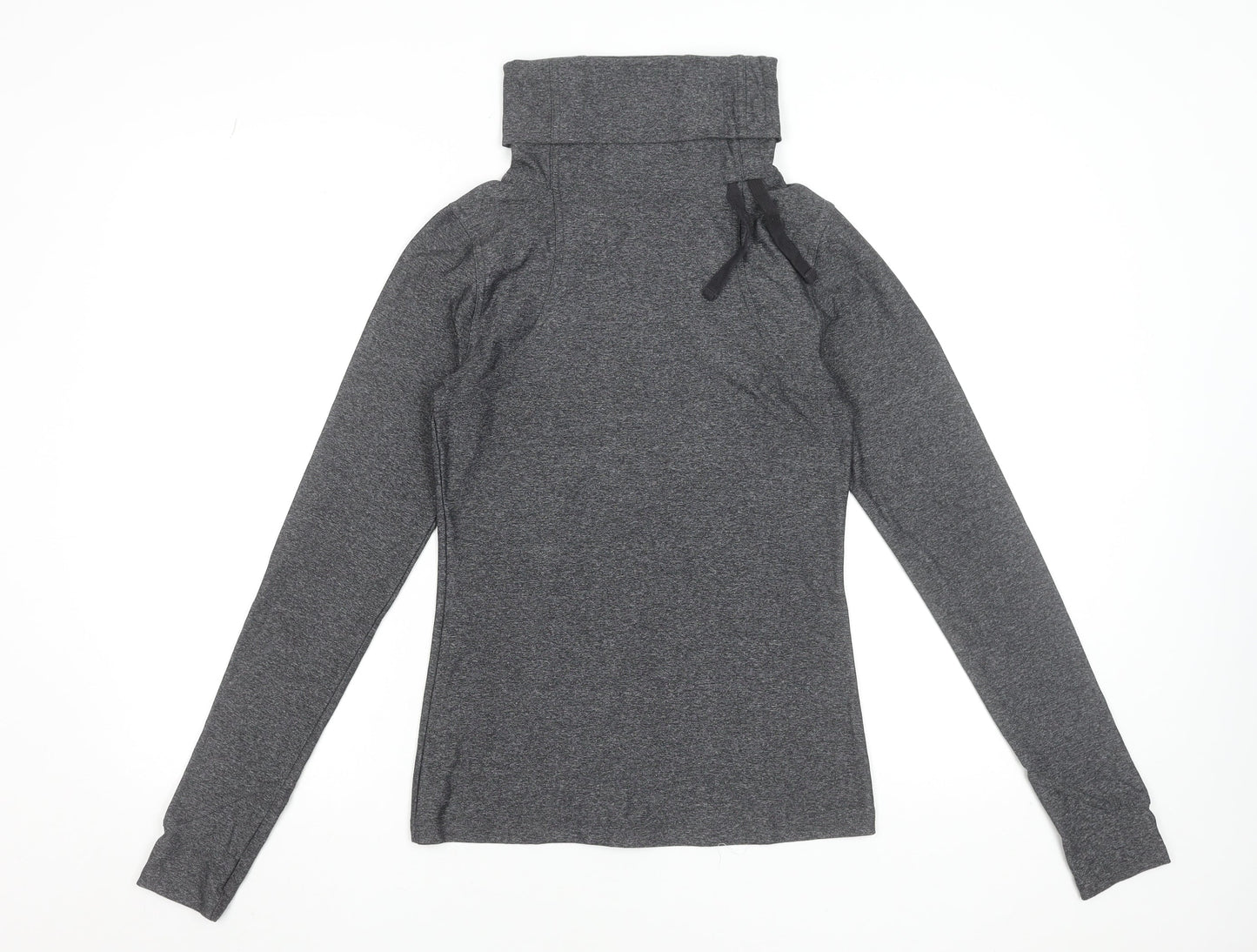 Womens UK Size XS C&C Sport Grey Gym & TrainingRunning & JoggingYoga T-Shirt