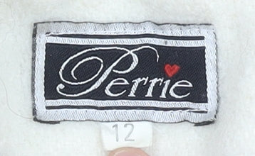 Womens UK Size 12 Perrie Beige Overcoat