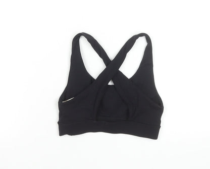 Ellesse Women's Black Racerback Sports Bra Top Size 8