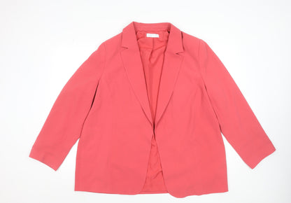 Primark Women’s Pink XL Polyester Lined Blazer Jacket