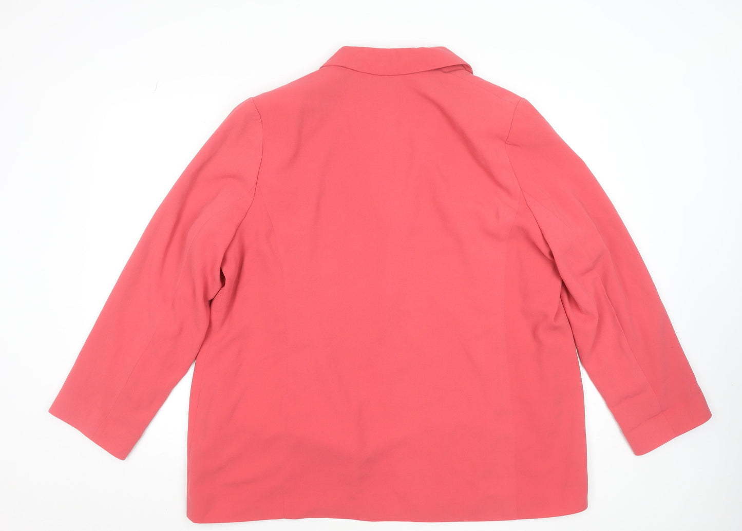 Primark Women’s Pink XL Polyester Lined Blazer Jacket