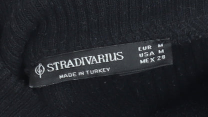 Womens UK Size 12 Stradivarius Black Pullover Jumper