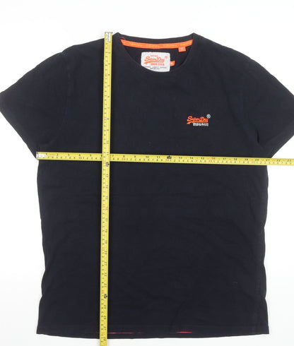 Superdry Men's Black XL Vintage Logo Crew Neck T-Shirt