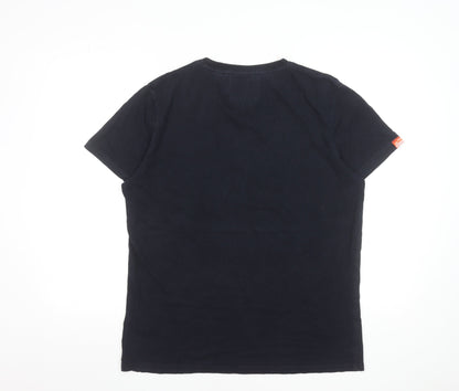 Superdry Men's Black XL Vintage Logo Crew Neck T-Shirt