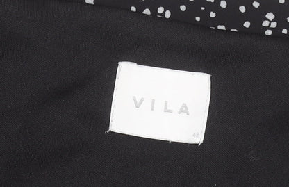 Womens UK Size 14 VILA Black Basic Blouse