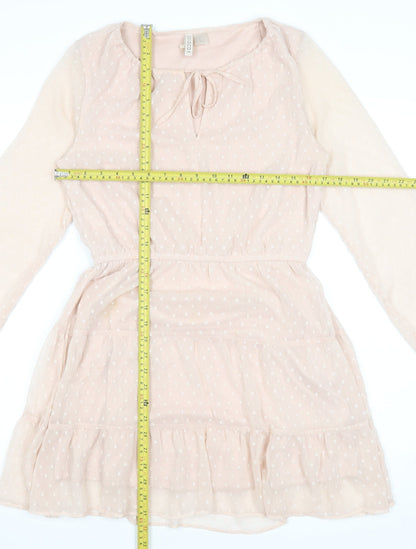 Womens UK Size 10 H&M Fit & Flare Dress