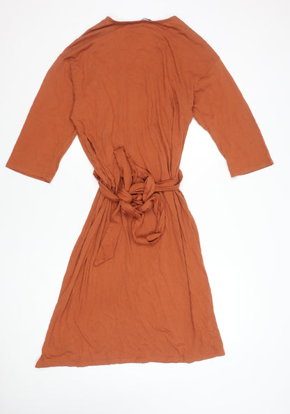 Womens UK Size L Zara Wrap Dress