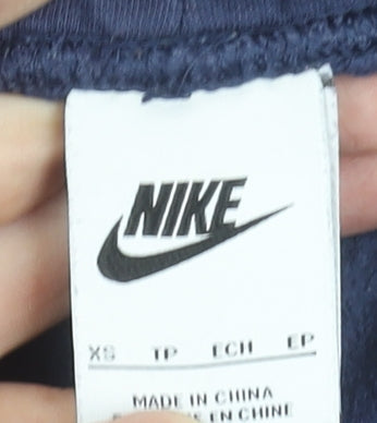 Mens UK Size XS Nike Regular Fit Jogger Blue Trousers