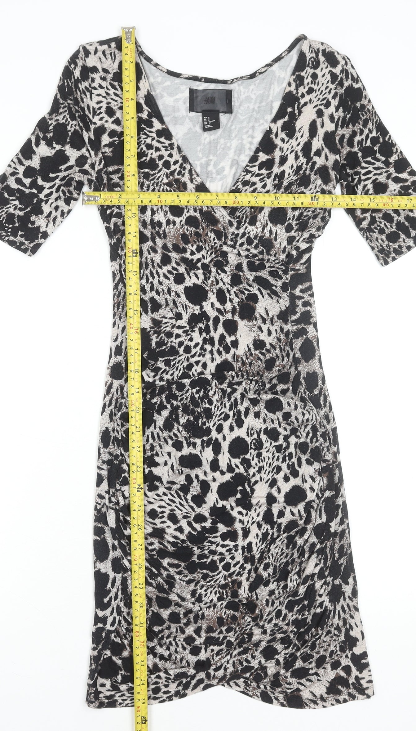 Womens UK Size S H&M Bodycon Dress