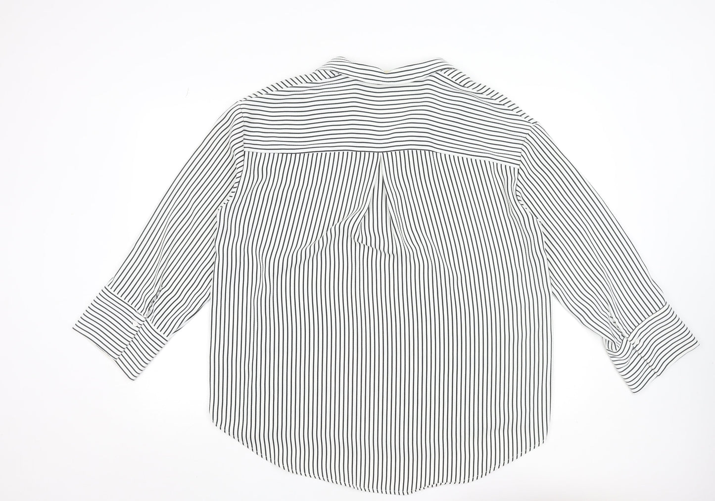 Womens UK Size S H&M White Tunic Blouse