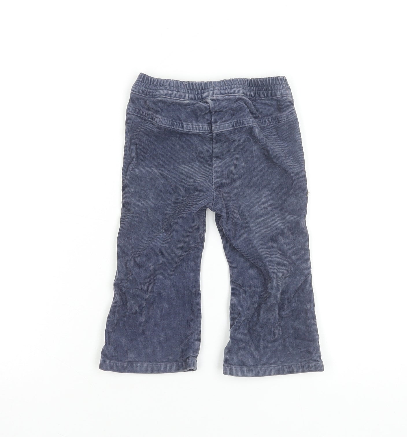 United Colors of Benetton Blue Corduroy Baby Trousers 12 Months