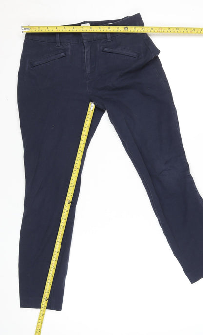 Gap Women’s Blue Curvy Signature Skinny Ankle Trousers Size 6