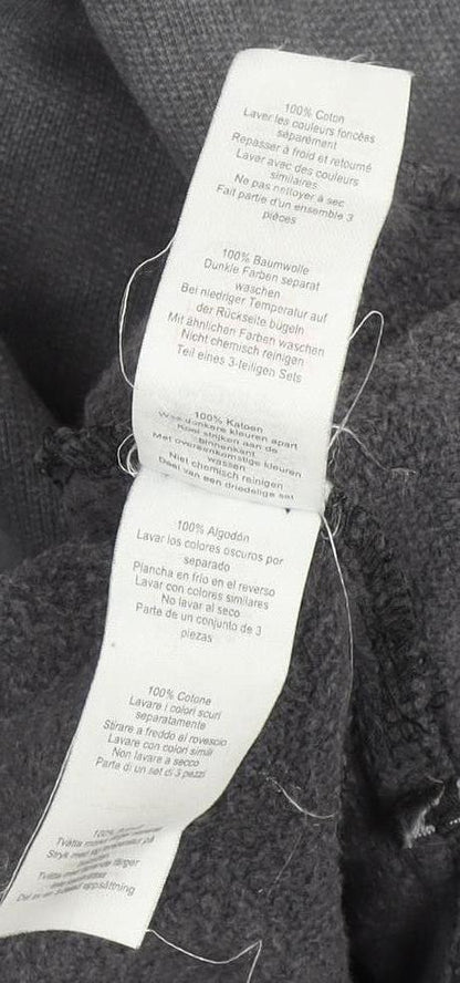 Boohoo Women’s Grey XL Cargo Jogger Activewear Trousers 100% Cotton