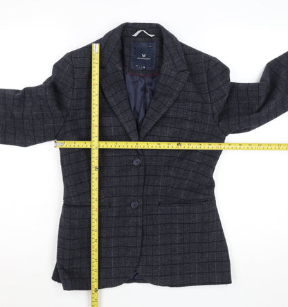 Womens UK Size 8 Crew Clothing Company Regular Grey Blazer