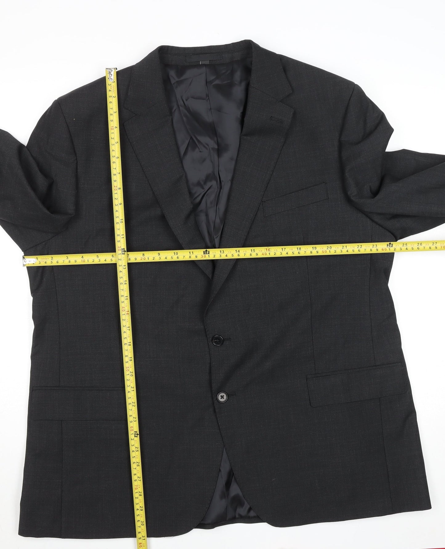 Mens UK Size 48 Unknown Regular Grey Suit Jacket