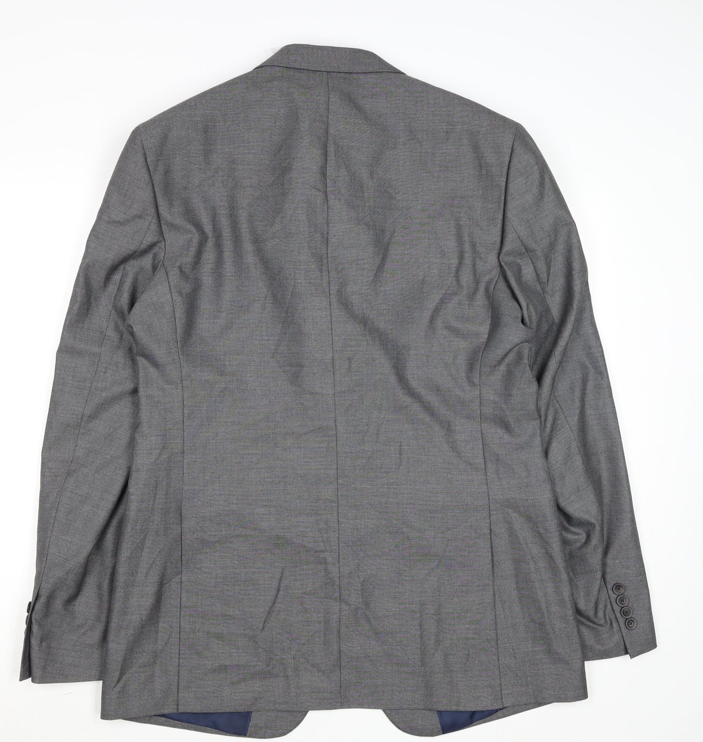 Mens UK Size 40 Marks and Spencer Regular Grey Suit Jacket