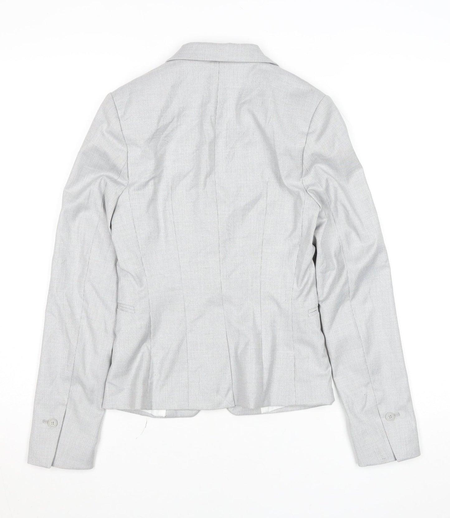 Womens UK Size 4 H&M Regular Grey Blazer