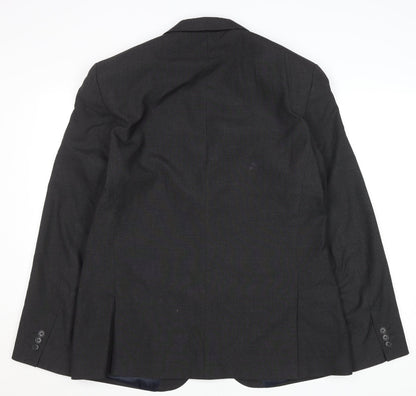 Mens UK Size 42 NEXT Regular Black Suit Jacket