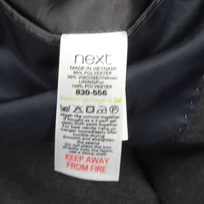 Mens UK Size 42 NEXT Regular Black Suit Jacket