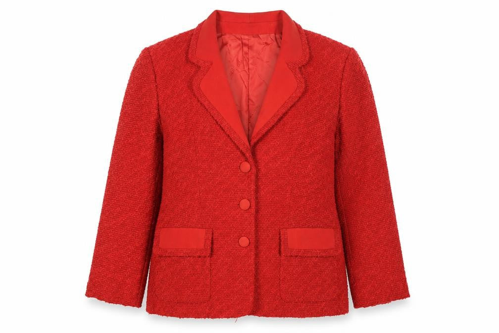Womens UK Size 12 Louis Féraud Red Classic
