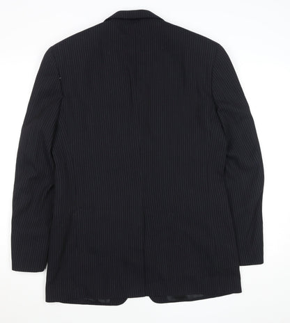 Mens UK Size 38 Unknown Regular Black Suit Jacket