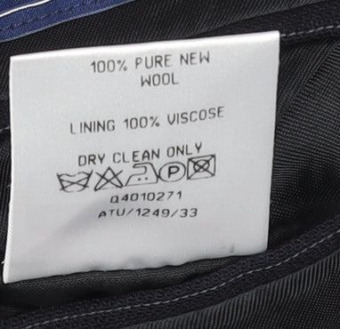 Mens UK Size 38 Unknown Regular Black Suit Jacket