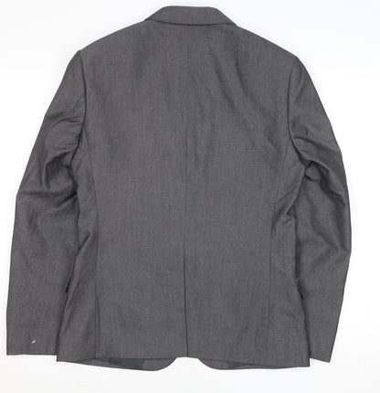Mens UK Size 36 Marks and Spencer Regular Grey Suit Jacket