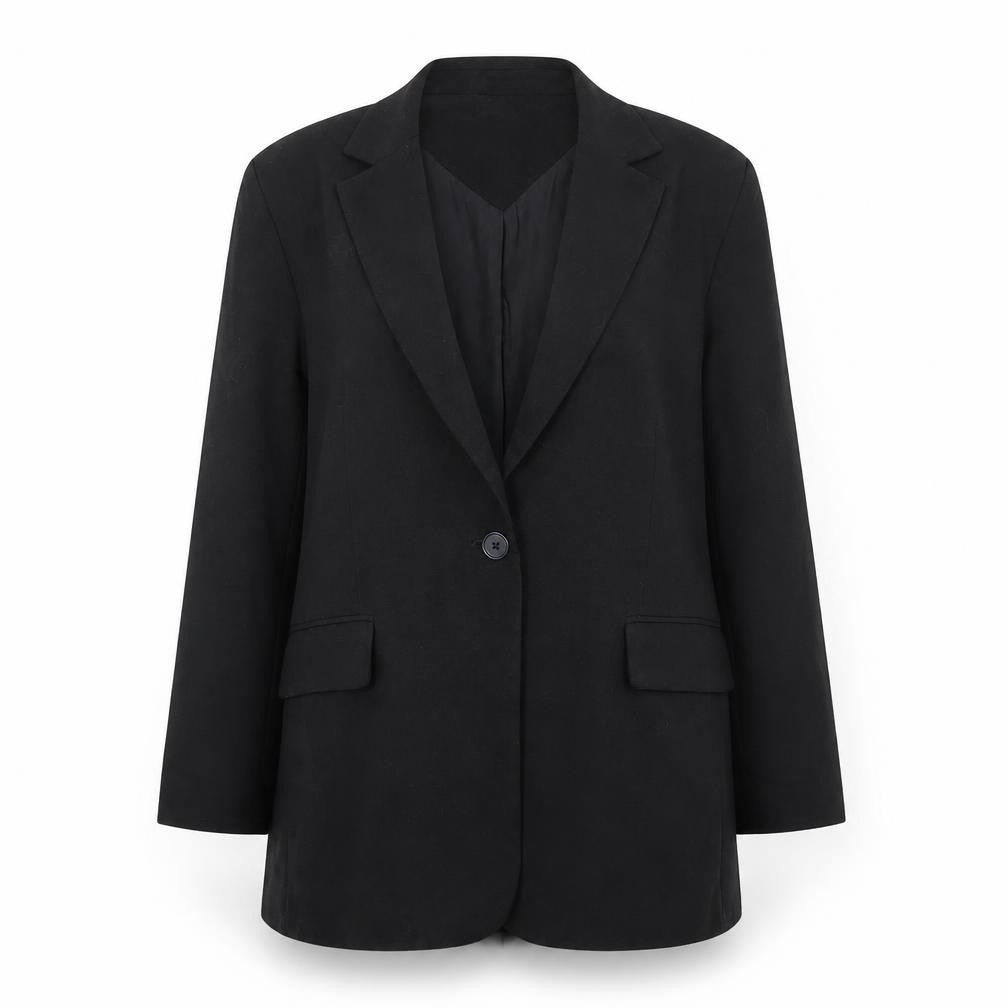 Womens UK Size M Bershka Regular Black Blazer