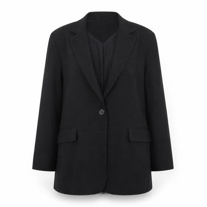 Womens UK Size M Bershka Regular Black Blazer