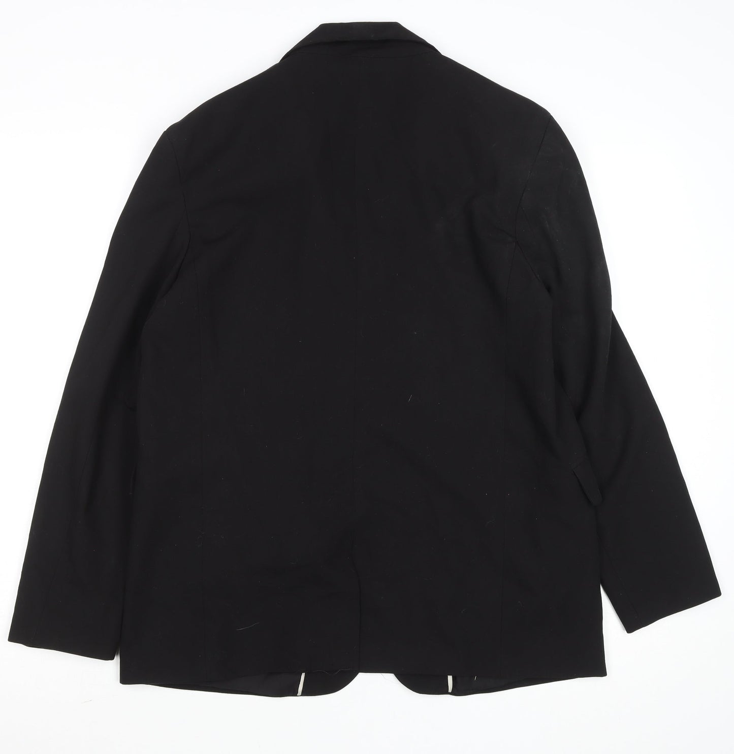 Womens UK Size M Bershka Regular Black Blazer