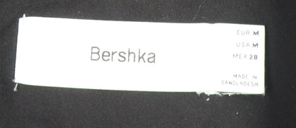 Womens UK Size M Bershka Regular Black Blazer