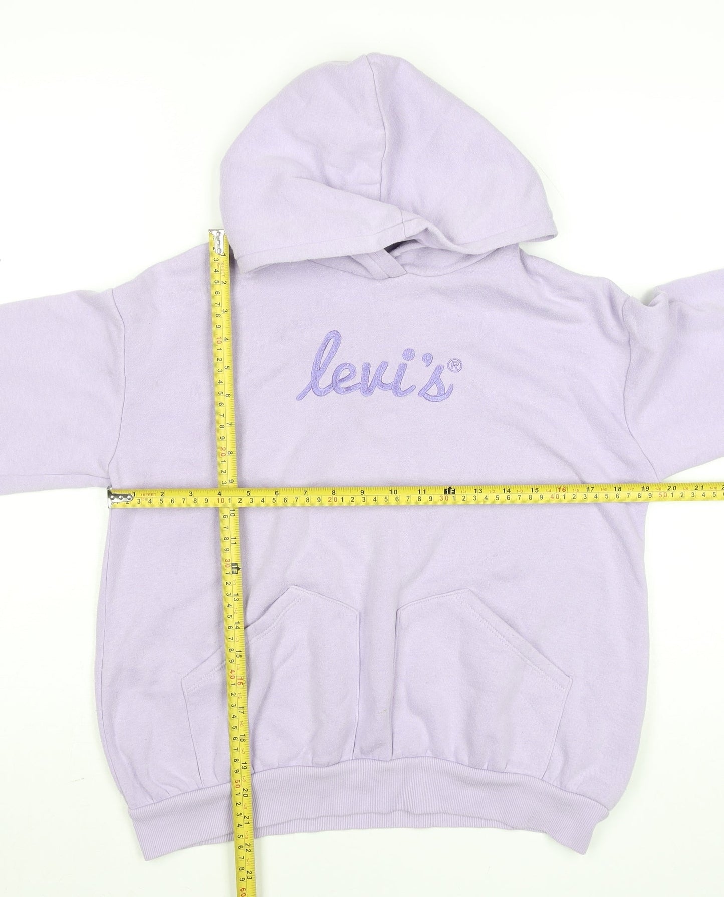 Girls UK Size 14 Years Levi's Purple Pullover Hoodie