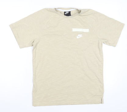 Mens UK Size S Nike Beige  T-Shirt