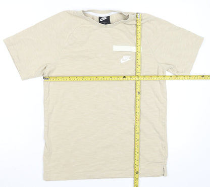 Mens UK Size S Nike Beige  T-Shirt