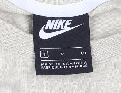 Mens UK Size S Nike Beige  T-Shirt