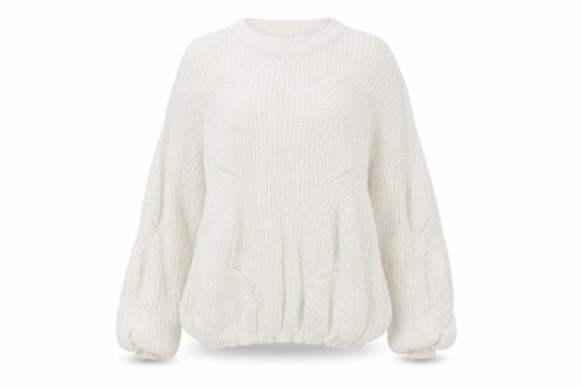 Womens UK Size XL Jacqueline de Yong Ivory Pullover Jumper