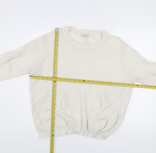 Womens UK Size XL Jacqueline de Yong Ivory Pullover Jumper