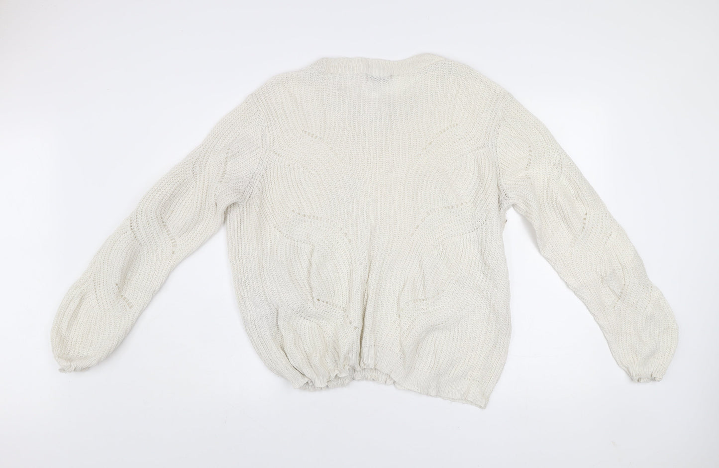 Womens UK Size XL Jacqueline de Yong Ivory Pullover Jumper
