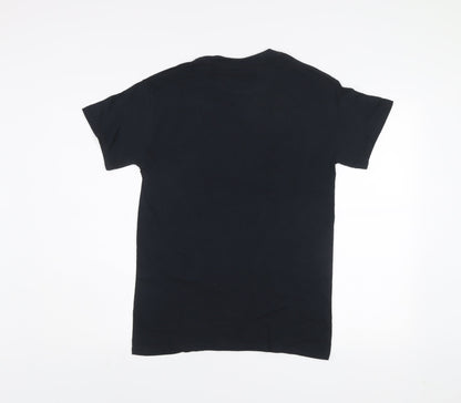 Star Wars Mens Black S Graphic Print Cotton T-Shirt