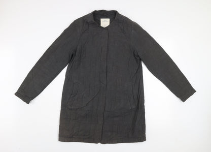 Womens UK Size 8 Seasalt Cornwall Grey Overcoat