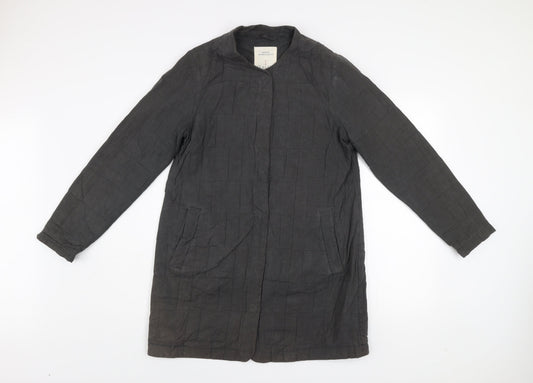 Womens UK Size 8 Seasalt Cornwall Grey Overcoat