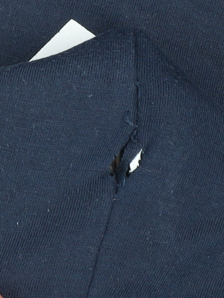 Lonsdale Men’s Navy Blue Crew Neck Cotton Graphic T-Shirt Size S