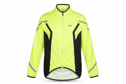 Mens UK Size S B'Twin Yellow Windbreaker Coat