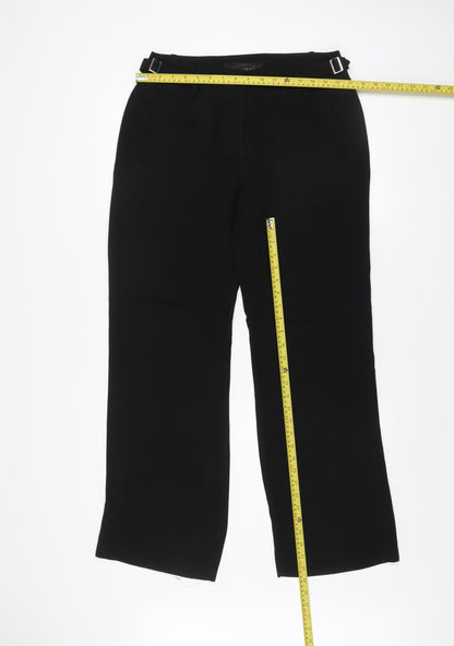 Womens UK Size 12 Betty Jackson Black Regular Fit BusinessFormalWorkwear Black T