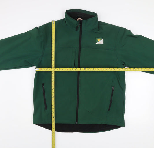 Mens UK Size L Result Green Soft Shell