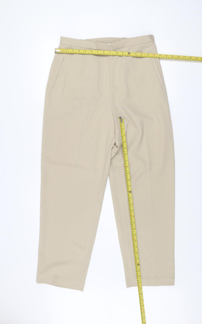 Womens UK Size 16 Marks and Spencer Regular Fit CasualBusinessWorkwear Beige Tro