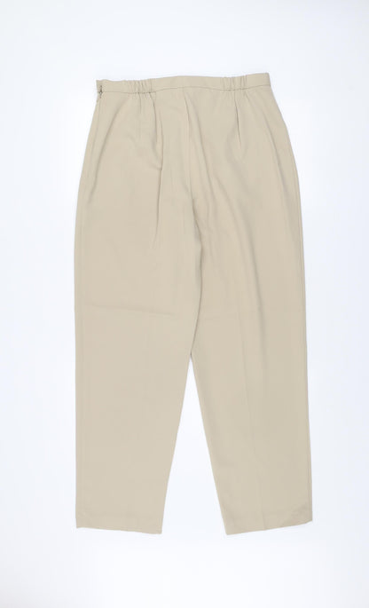 Womens UK Size 16 Marks and Spencer Regular Fit CasualBusinessWorkwear Beige Tro