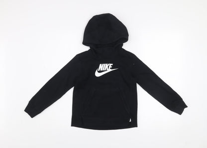 Boys UK Size XS Nike Black Pullover Hoodie