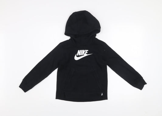 Boys UK Size XS Nike Black Pullover Hoodie