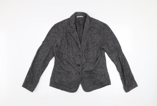 Womens UK Size 12 BRAX Grey Blazer